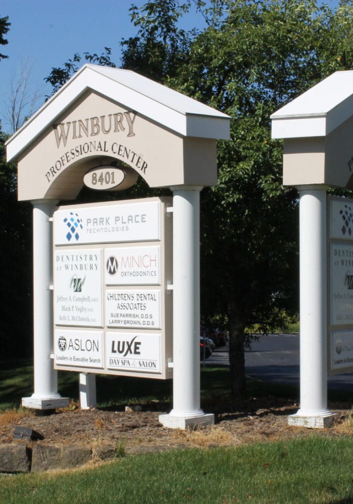 windburry front sign